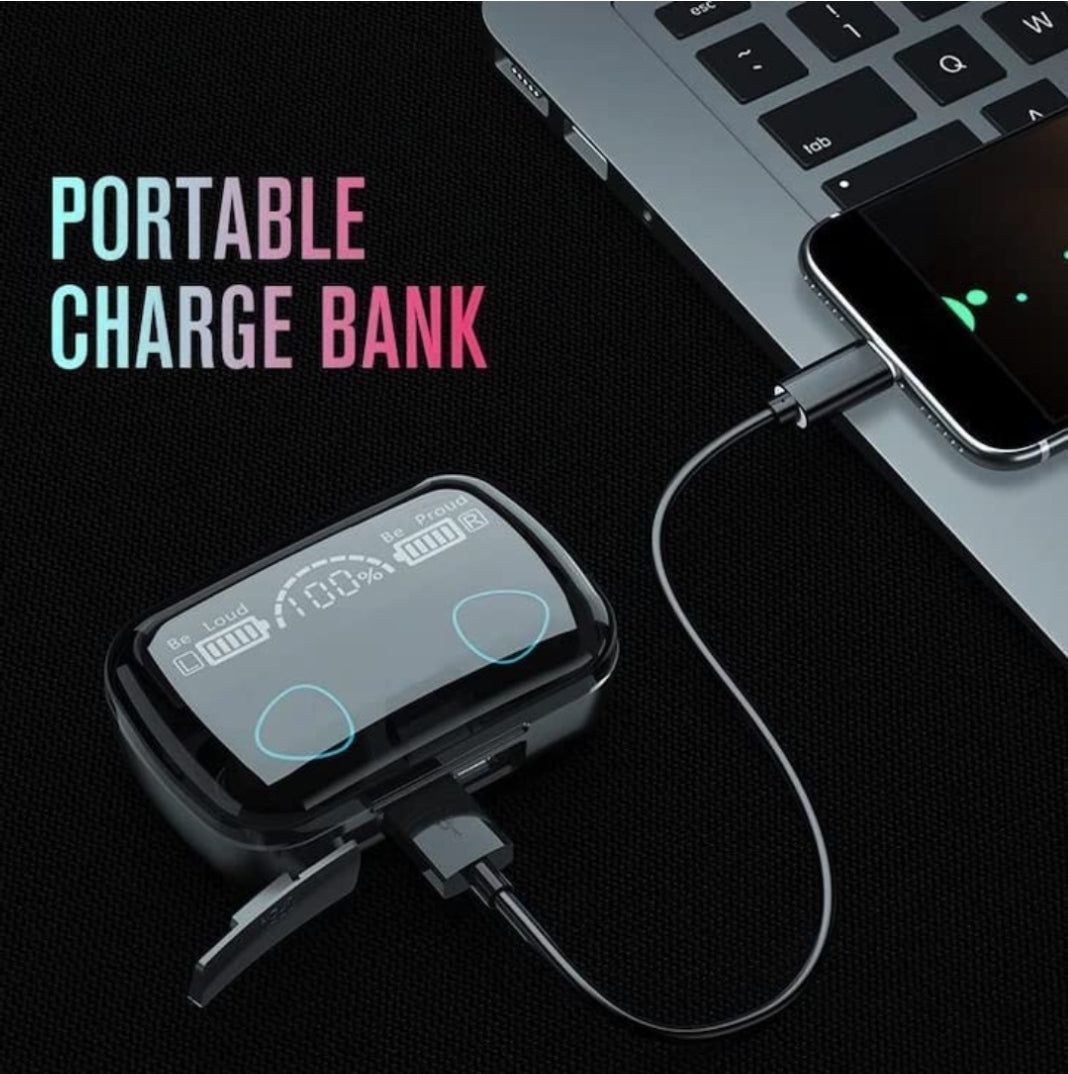 Wireless Bluetooth 5.0 In-Ear Earbuds - ↑ Mini Stereo With Mic