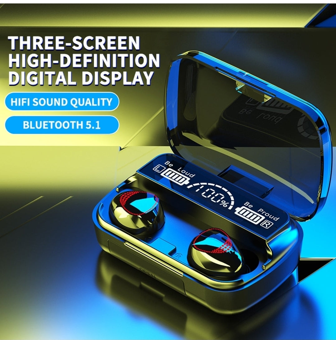 Wireless Bluetooth 5.0 In-Ear Earbuds - ↑ Mini Stereo With Mic