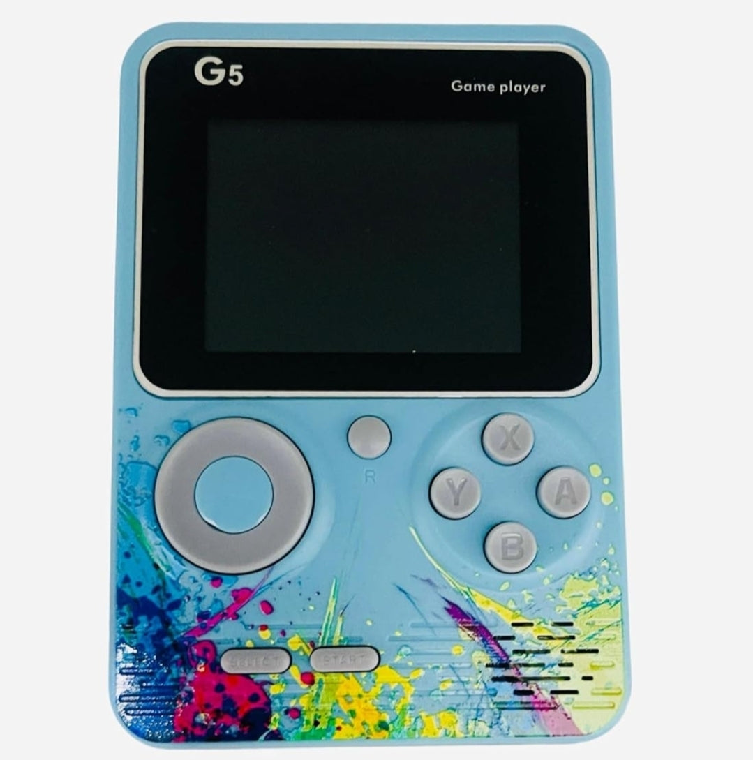 Retro Handheld Gaming Console for Kids & Adults – 500-In-1 Built-in Classic Video Games – Rechargeable Game Console for Boys 7-14 Years – TV Output – Portable Toy Gift