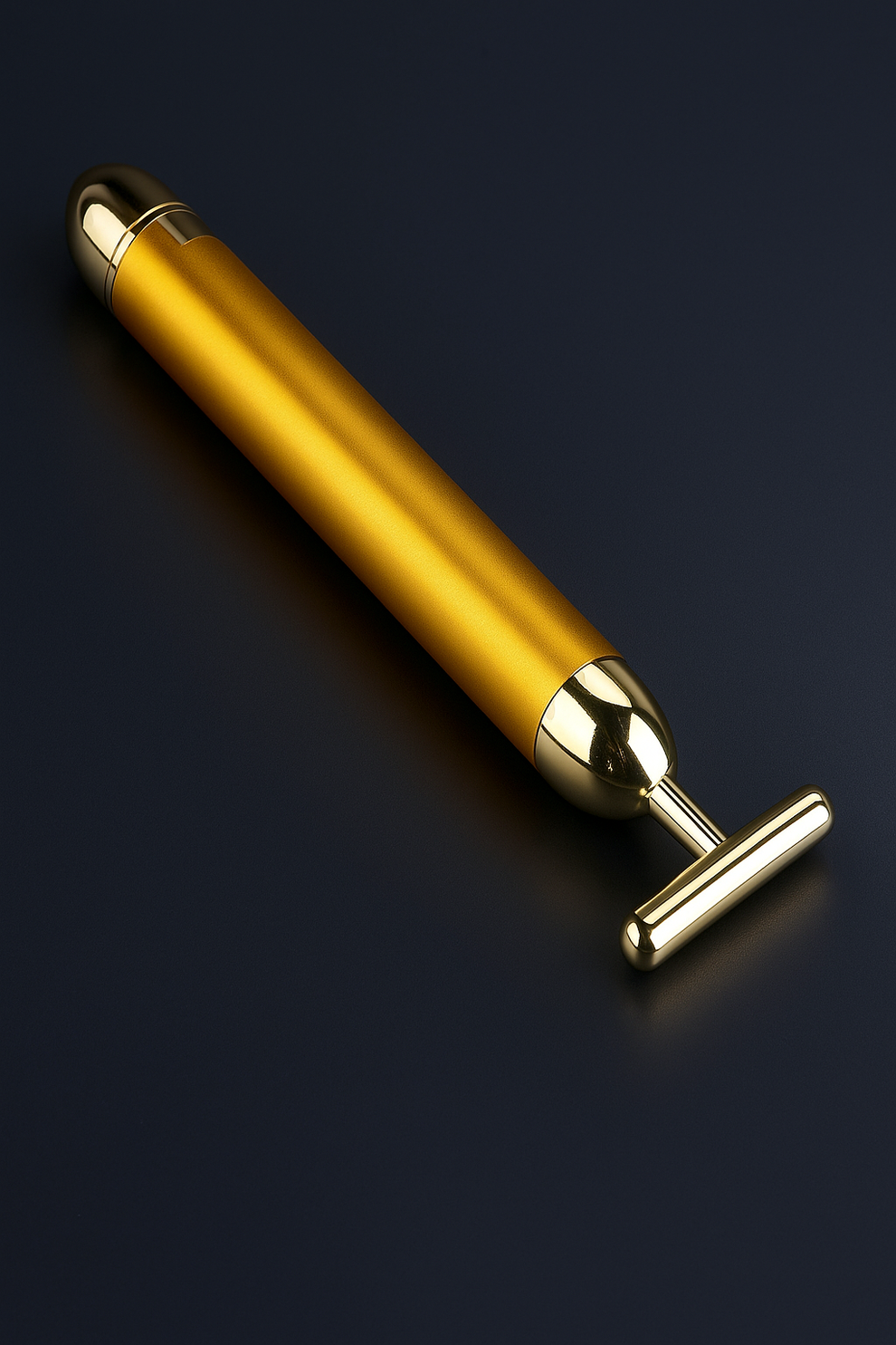 24K Gold Energy Beauty Bar Electric Facial Massage Roller