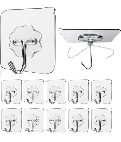 Self adhesive wall hook(Pack of 20)