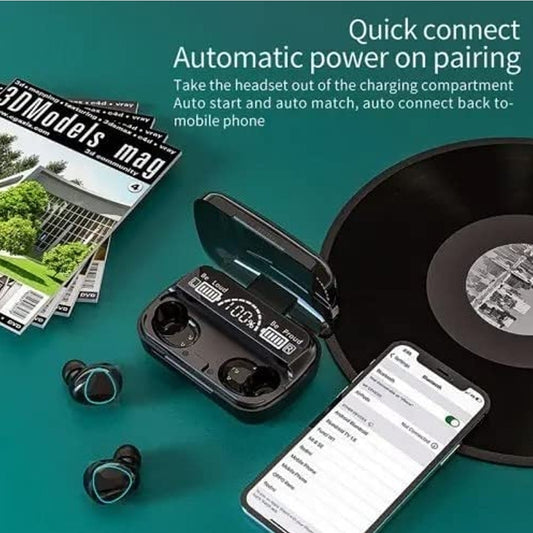 Wireless Bluetooth 5.0 In-Ear Earbuds - ↑ Mini Stereo With Mic