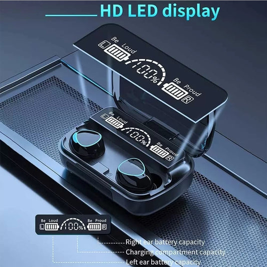 Wireless Bluetooth 5.0 In-Ear Earbuds - ↑ Mini Stereo With Mic
