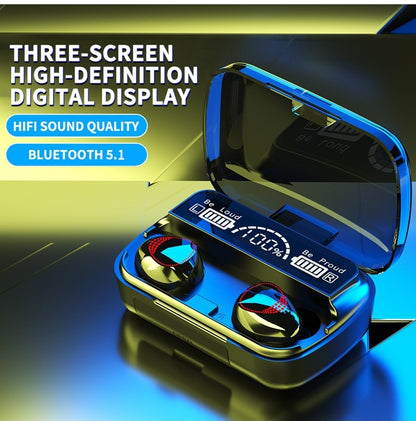 Wireless Bluetooth 5.0 In-Ear Earbuds - ↑ Mini Stereo With Mic